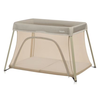 Lionelo - Reisbedje 3-in-1 ALICE Beige/Olijf