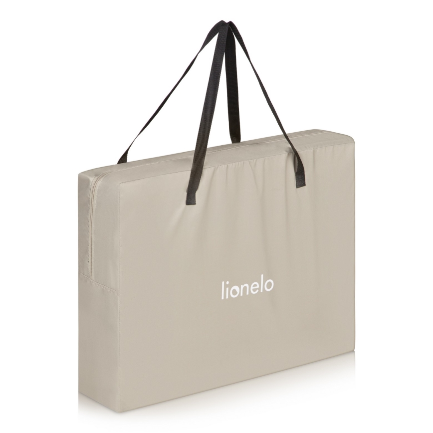 Lionelo - Reisbedje 3-in-1 ALICE Beige/Olijf