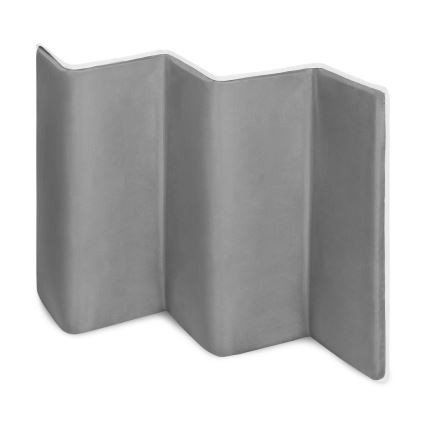 Lionelo - Reisbedje FLOWER Grey Stone