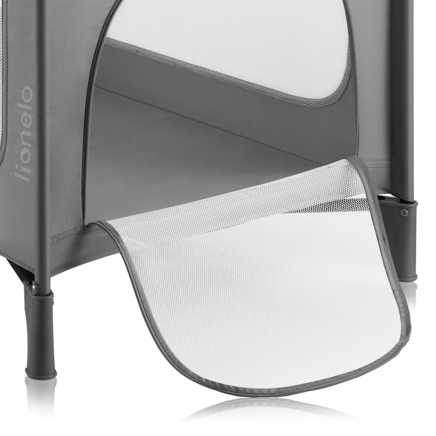Lionelo - Reisbedje JASMIN EASY FOLD Grey Stone