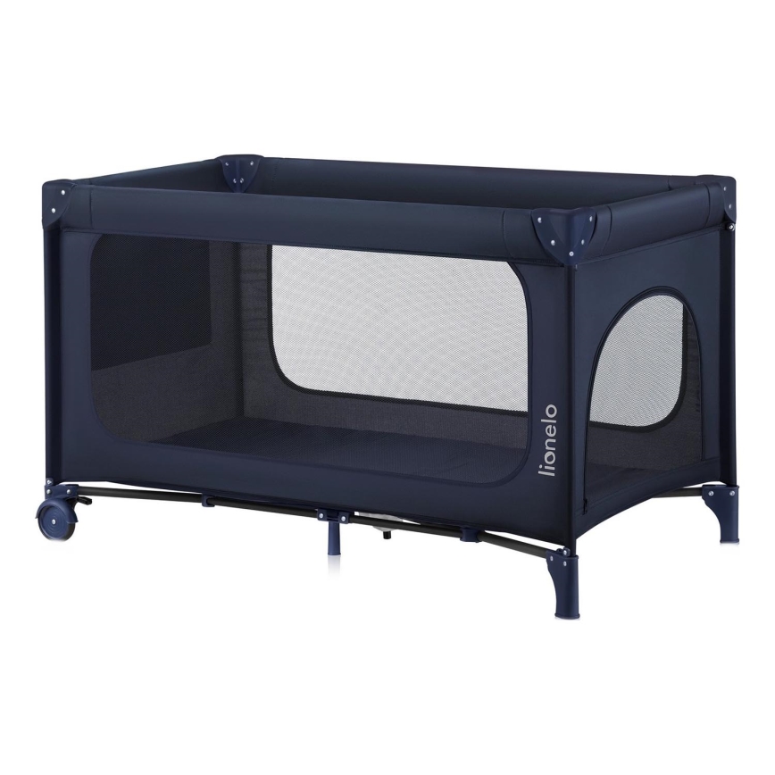 Lionelo - Reisbedje JASMIN EASY FOLD Marineblauw