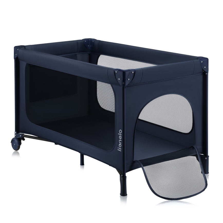 Lionelo - Reisbedje JASMIN EASY FOLD Marineblauw