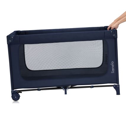 Lionelo - Reisbedje JASMIN EASY FOLD Marineblauw