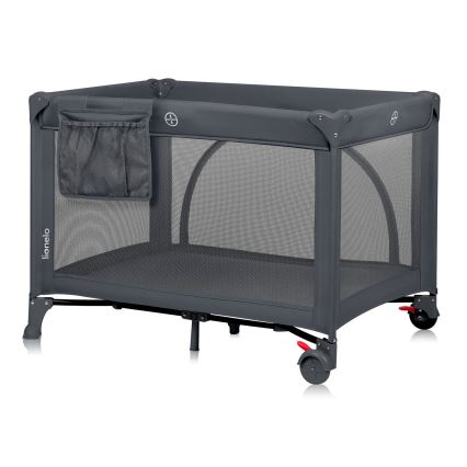 Lionelo - Reisbedje LAURA Grijs Beton