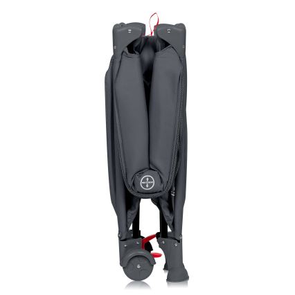 Lionelo - Reisbedje LAURA Grijs Beton