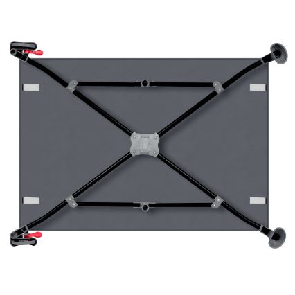 Lionelo - Reisbedje LAURA Grijs Beton