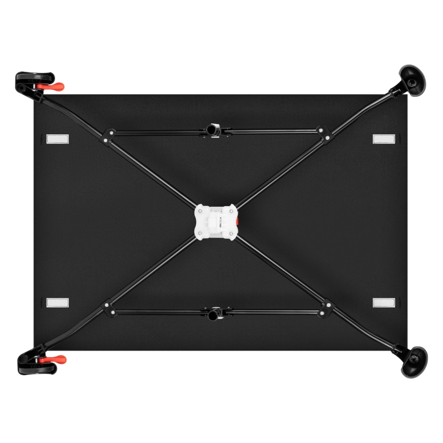 Lionelo - Reisbedje LAURA Zwart Carbon