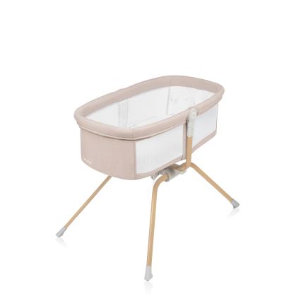 Lionelo - Reisbedje MALIN EVO Beige Naturel