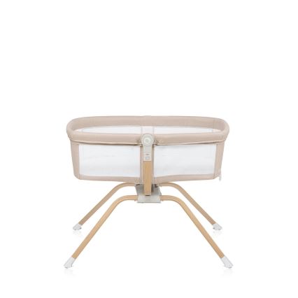 Lionelo - Reisbedje MALIN EVO Beige Naturel