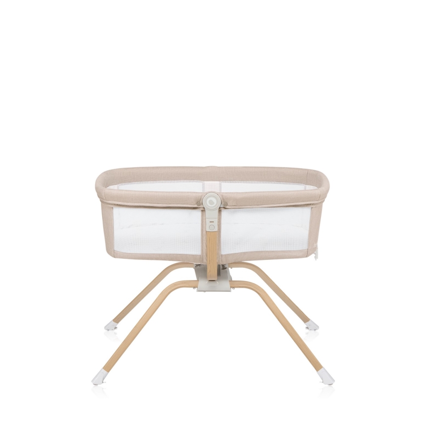 Lionelo - Reisbedje MALIN EVO Beige Naturel