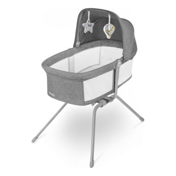 Lionelo - Reisbedje MALIN Grey Stone