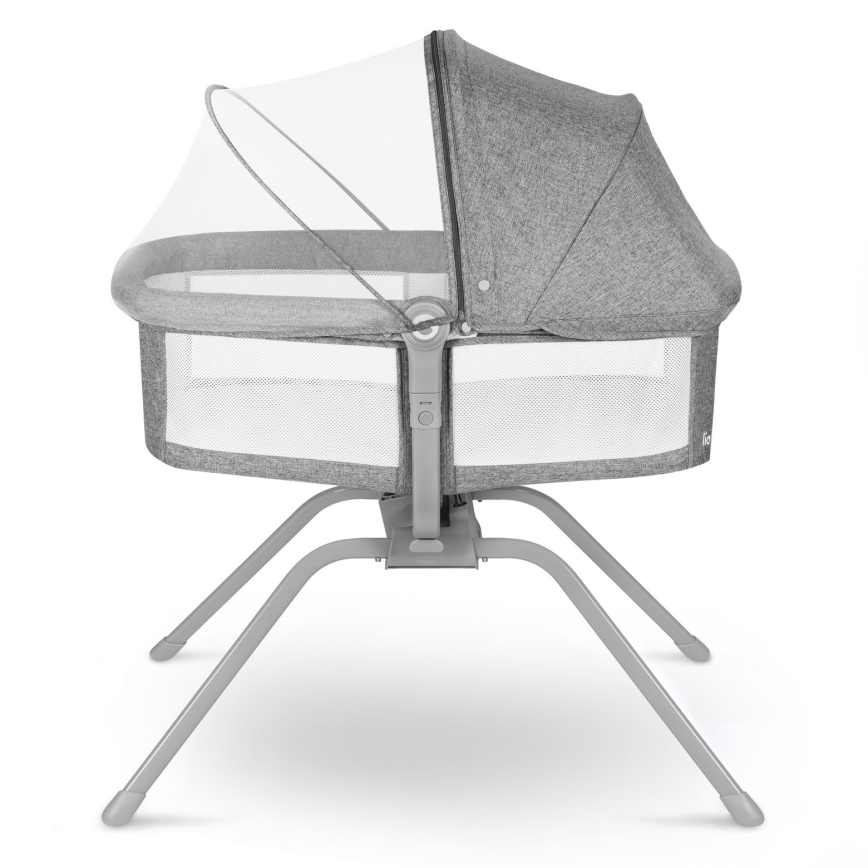 Lionelo - Reisbedje MALIN Grey Stone