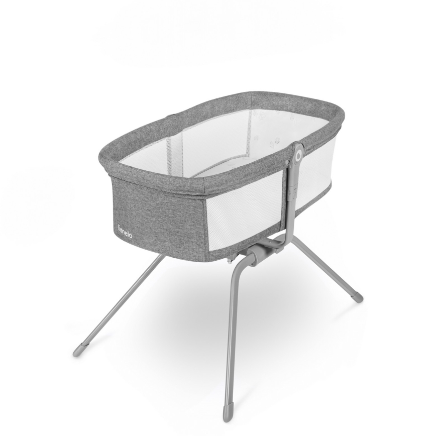 Lionelo - Reisbedje MALIN Grey Stone