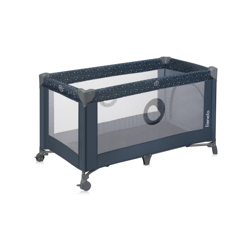 Lionelo - Reisbedje STEFI Blauw-grijs
