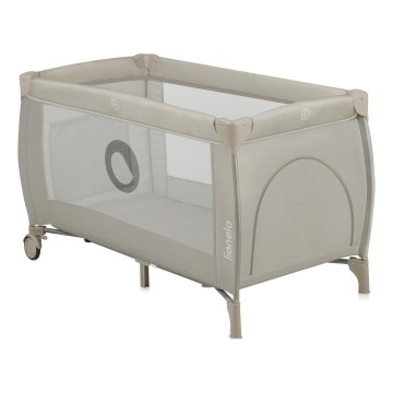 Lionelo - Reisbedje STEFI PLUS Beige Cappuccino