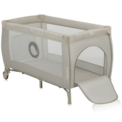 Lionelo - Reisbedje STEFI PLUS Beige Cappuccino