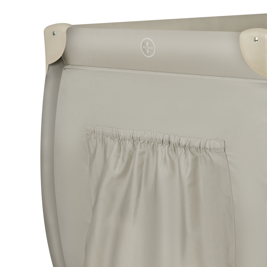 Lionelo - Reisbedje STEFI PLUS Beige Cappuccino