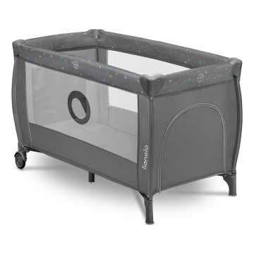 Lionelo - Reisbedje STEFI PLUS Grey Multicolor