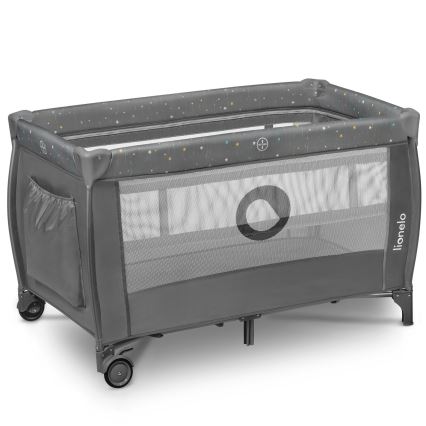 Lionelo - Reisbedje STEFI PLUS Grey Multicolor