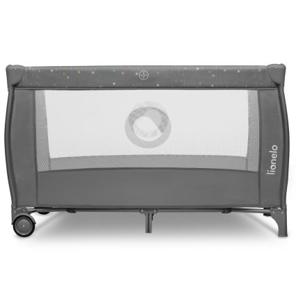 Lionelo - Reisbedje STEFI PLUS Grey Multicolor