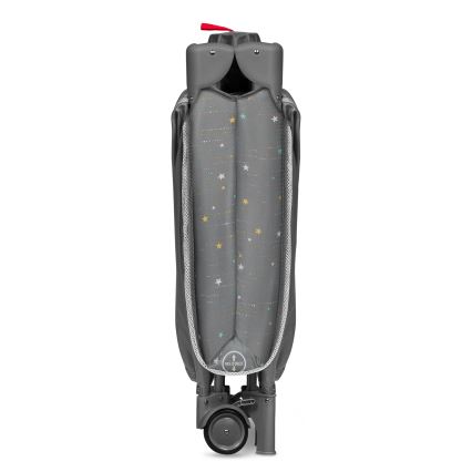 Lionelo - Reisbedje STEFI PLUS Grey Multicolor