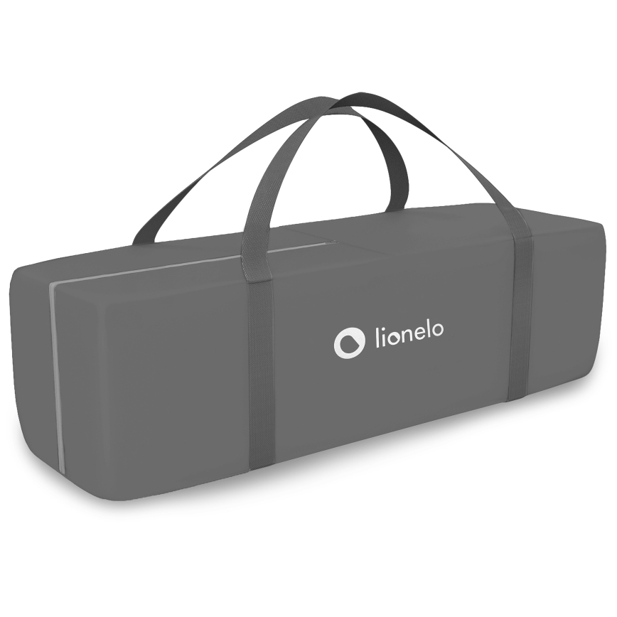 Lionelo - Reisbedje STEFI PLUS Grijs/Wit