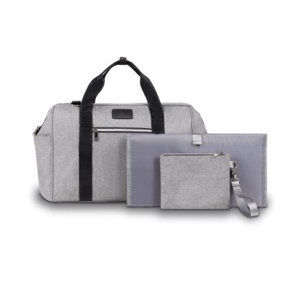 Lionelo - Sac à langer pour poussette IDA Gris Béton