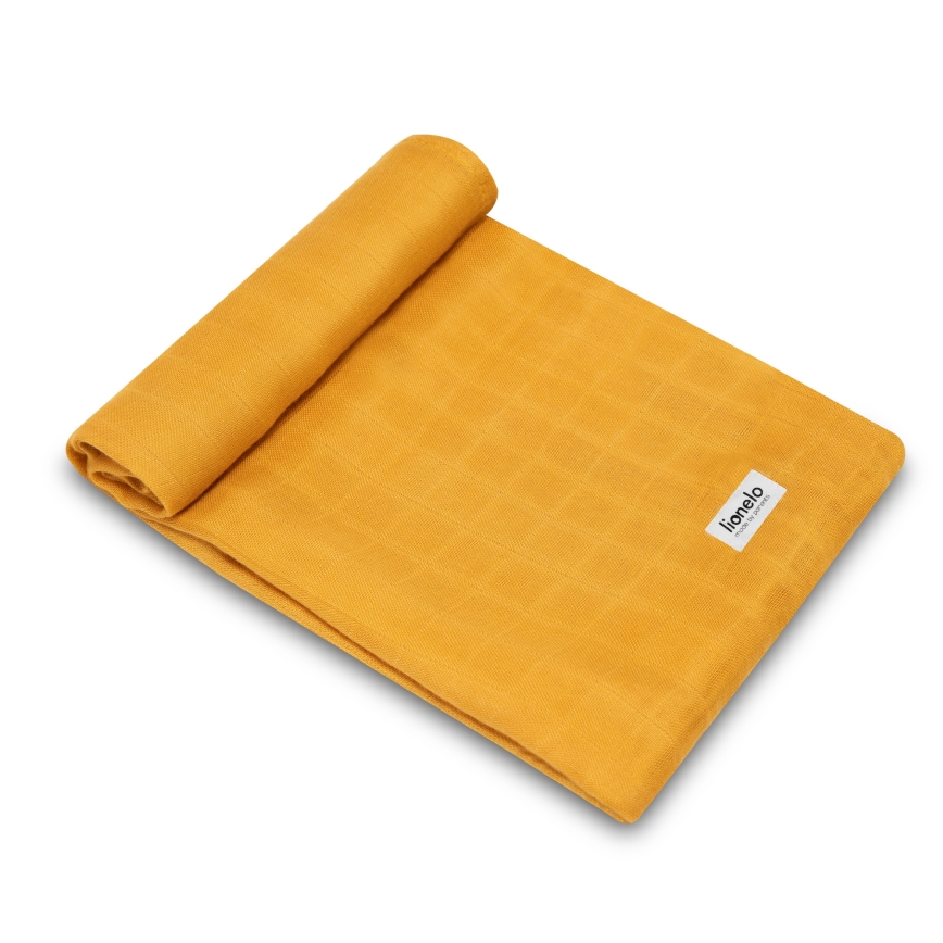 Lionelo - Set van 3 bamboe hydrofiele doeken 70x70 cm Dino