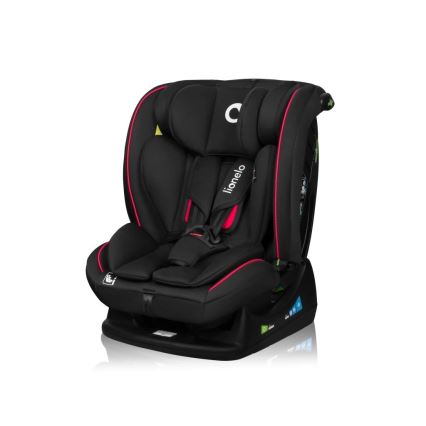 Lionelo - Siège auto AART i-Taille 40-150 cm noir/rouge