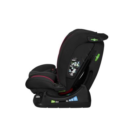 Lionelo - Siège auto AART i-Taille 40-150 cm noir/rouge