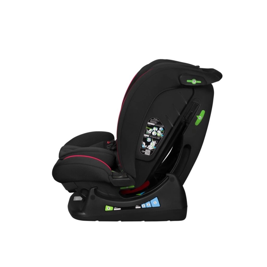 Lionelo - Siège auto AART i-Taille 40-150 cm noir/rouge