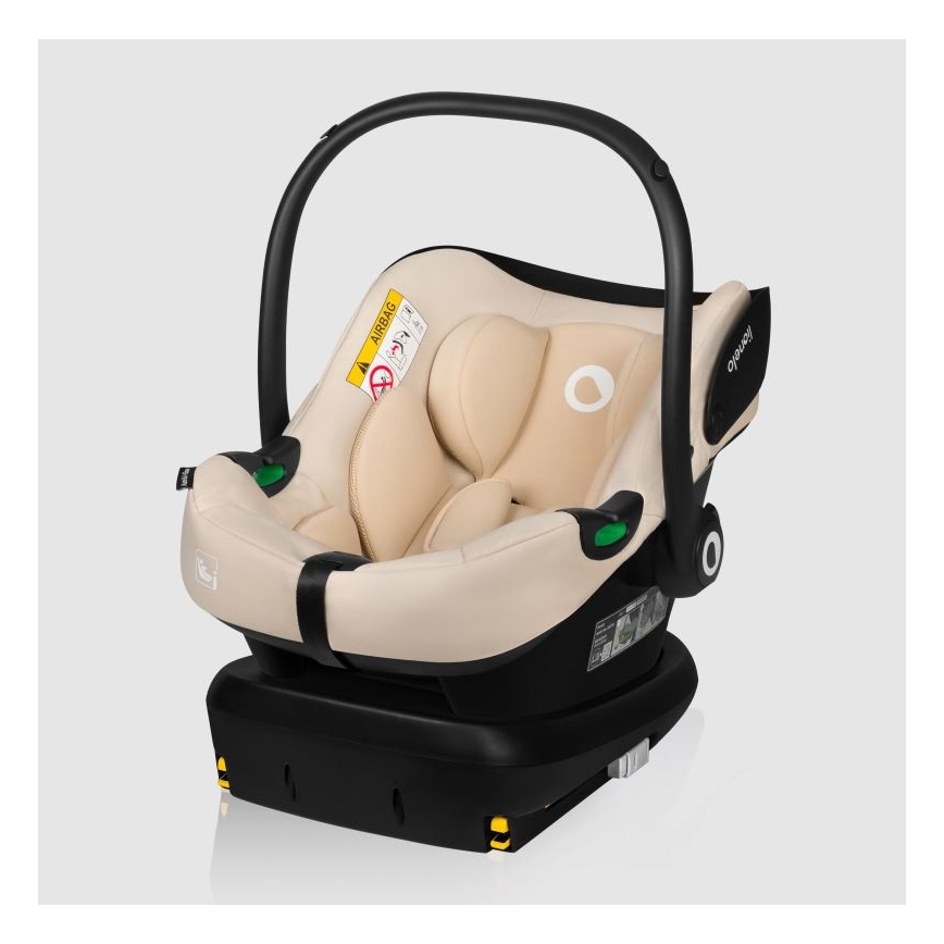 Lionelo - Siège auto ASTRID i-Taille 40-87 cm beige