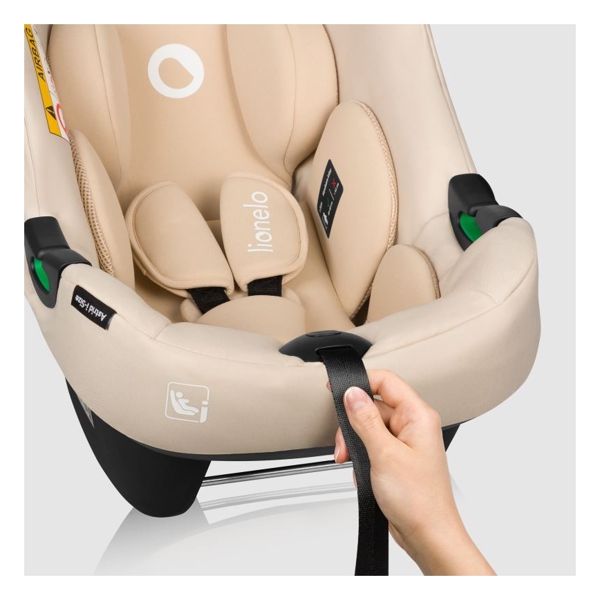 Lionelo - Siège auto ASTRID i-Taille 40-87 cm beige