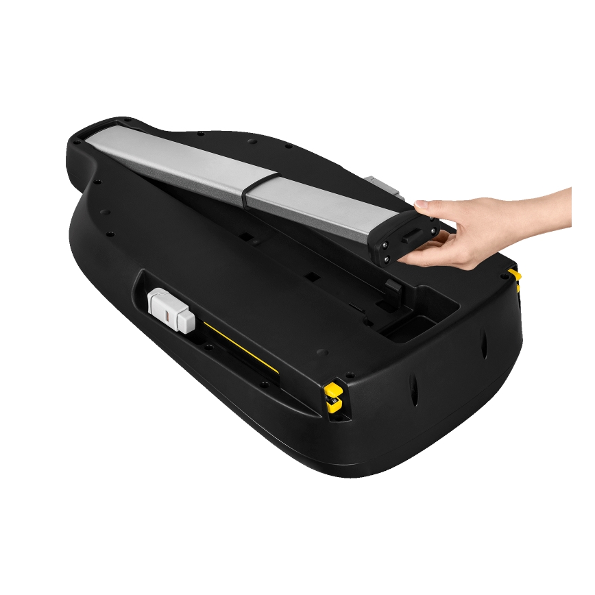 Lionelo - Siège auto avec base ASTRID SET i-Size 40-87 cm Noir/Gris