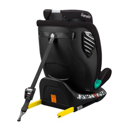 Lionelo - Siège-auto pivotant avec base BASTIAAN ONE i-Size de 40 à 150 cm Noir carbone