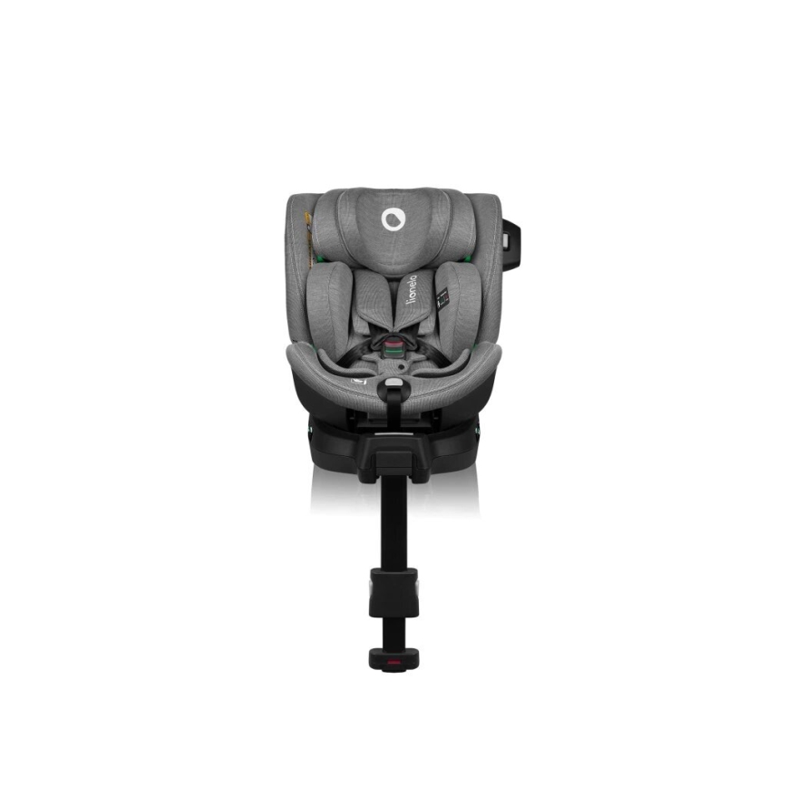 Lionelo - Siège auto avec base pivotante HARMONY i-Taille 40-150 cm noir/gris