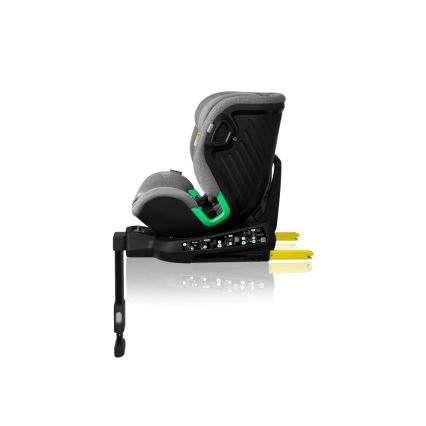 Lionelo - Siège auto avec base pivotante HARMONY i-Taille 40-150 cm noir/gris