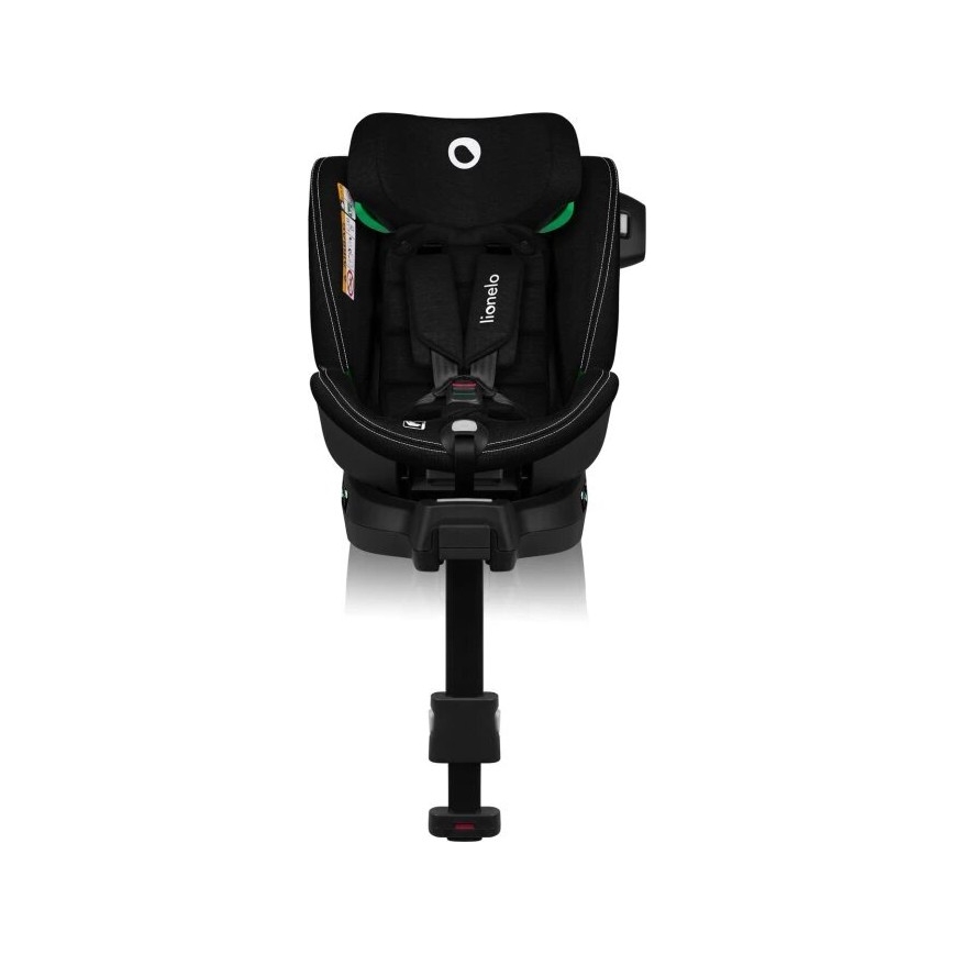 Lionelo - Siège auto avec base pivotante HARMONY i-Taille 40-150 cm noir