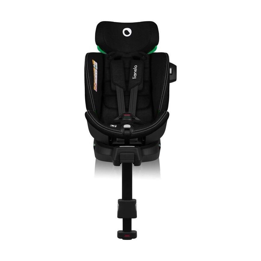 Lionelo - Siège auto avec base pivotante HARMONY i-Taille 40-150 cm noir