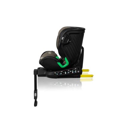 Lionelo - Siège auto avec base pivotante HARMONY i- Taille 40-150 cm noir/olive