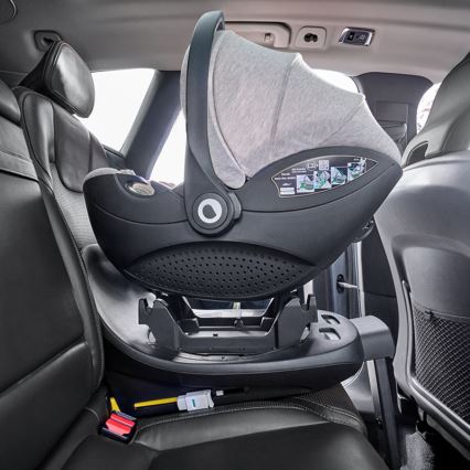 Lionelo - Siège-auto avec base pivotante MOXIE SET i-Size 40-87 cm Beige sable