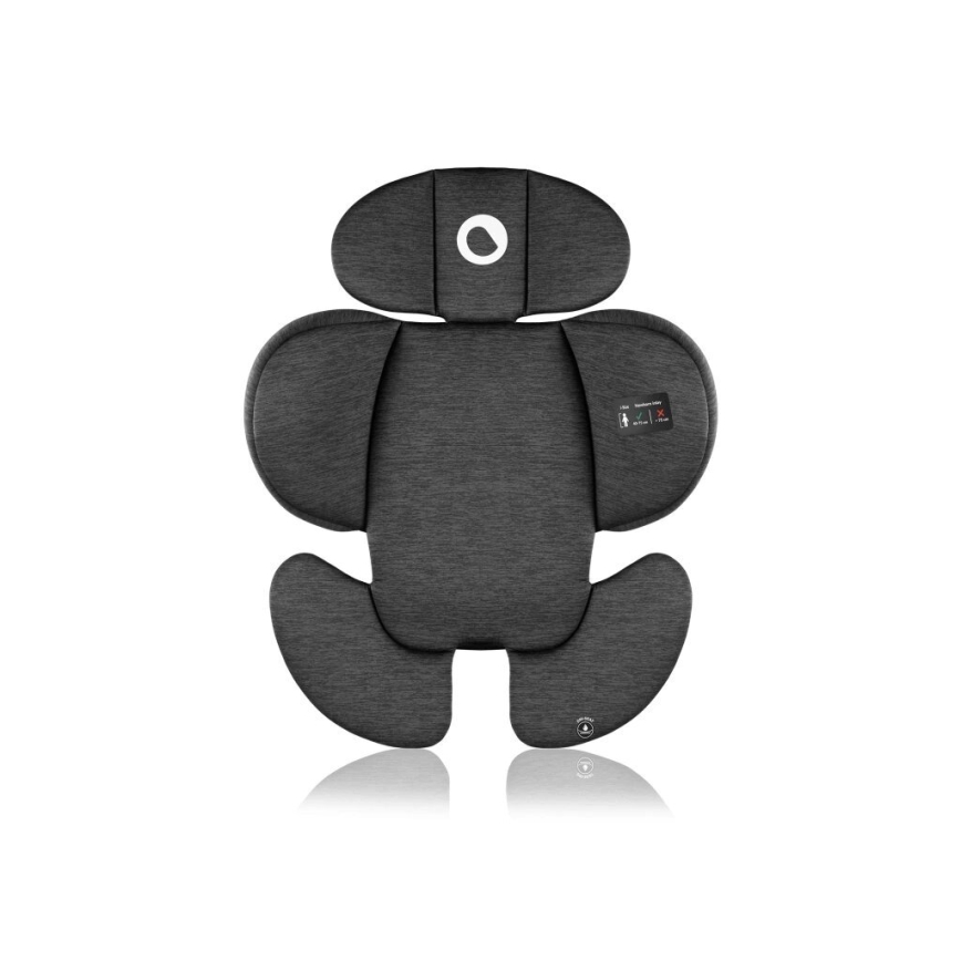 Lionelo - Siège auto avec base pivotante NAVY i-Taille 40-150 cm noir/rose