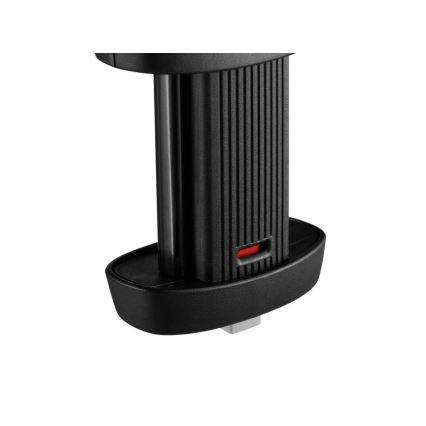 Lionelo - Siège auto avec base pivotante NAVY i- Taille 40-150 cm noir/rouge