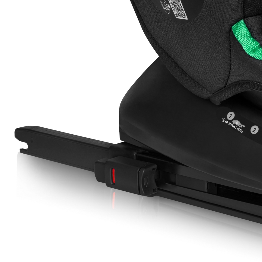 Lionelo - Siège auto BASTIAAN i-Size 40-150 cm avec base pivotante Rose