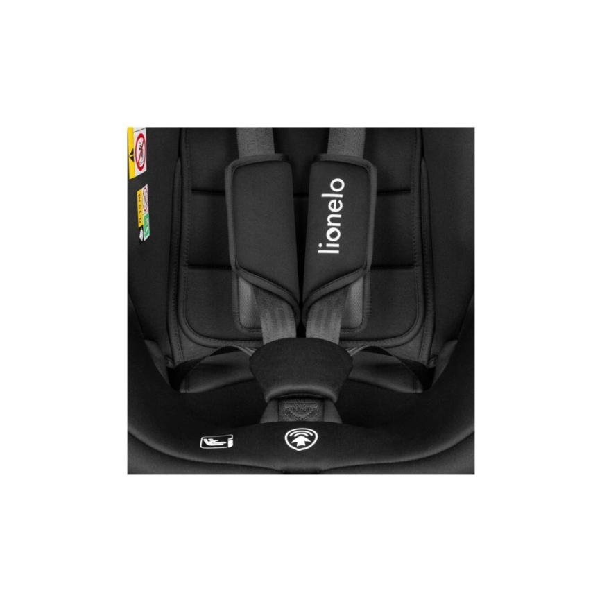 Lionelo - Siège auto BASTIAAN i-Size 40-150 cm noir/gris