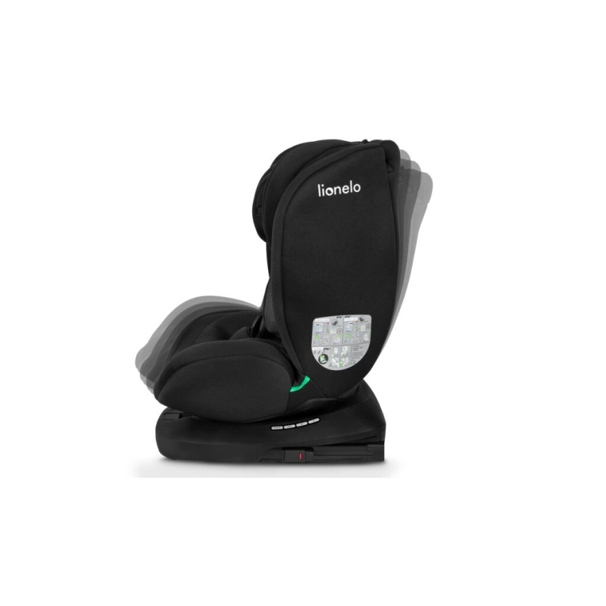 Lionelo - Siège auto BASTIAAN i-Taille 40-150 cm noir