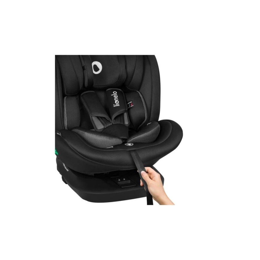 Lionelo - Siège auto BASTIAAN i-Taille 40-150 cm noir
