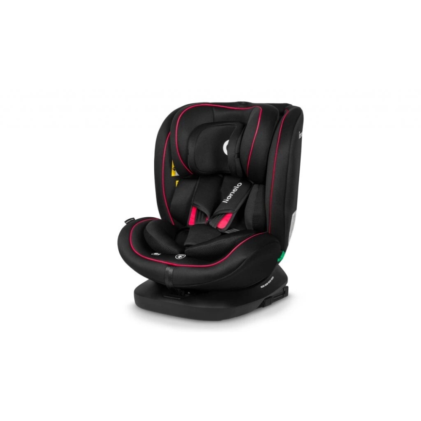 Lionelo - Siège auto BASTIAAN i-Taille 40-150 cm noir/rouge