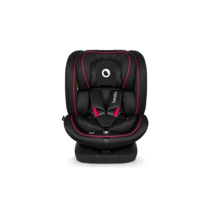 Lionelo - Siège auto BASTIAAN i-Taille 40-150 cm noir/rouge
