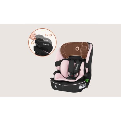 Lionelo - Siège-auto BILLY i-Size 76-150 cm Rose Baby